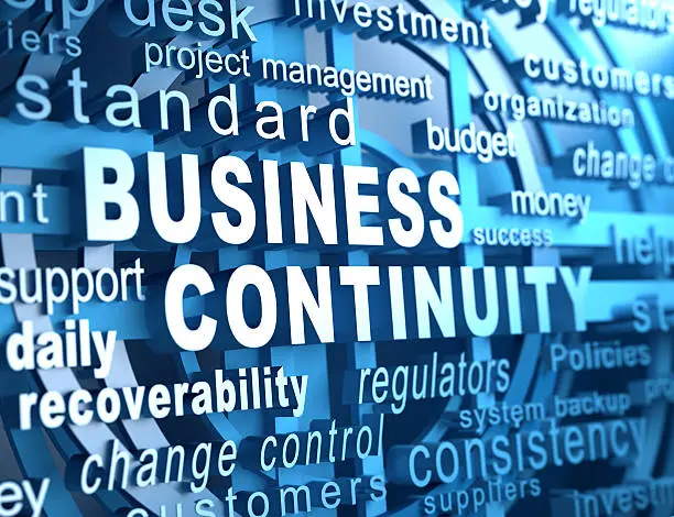 business continuity and related words